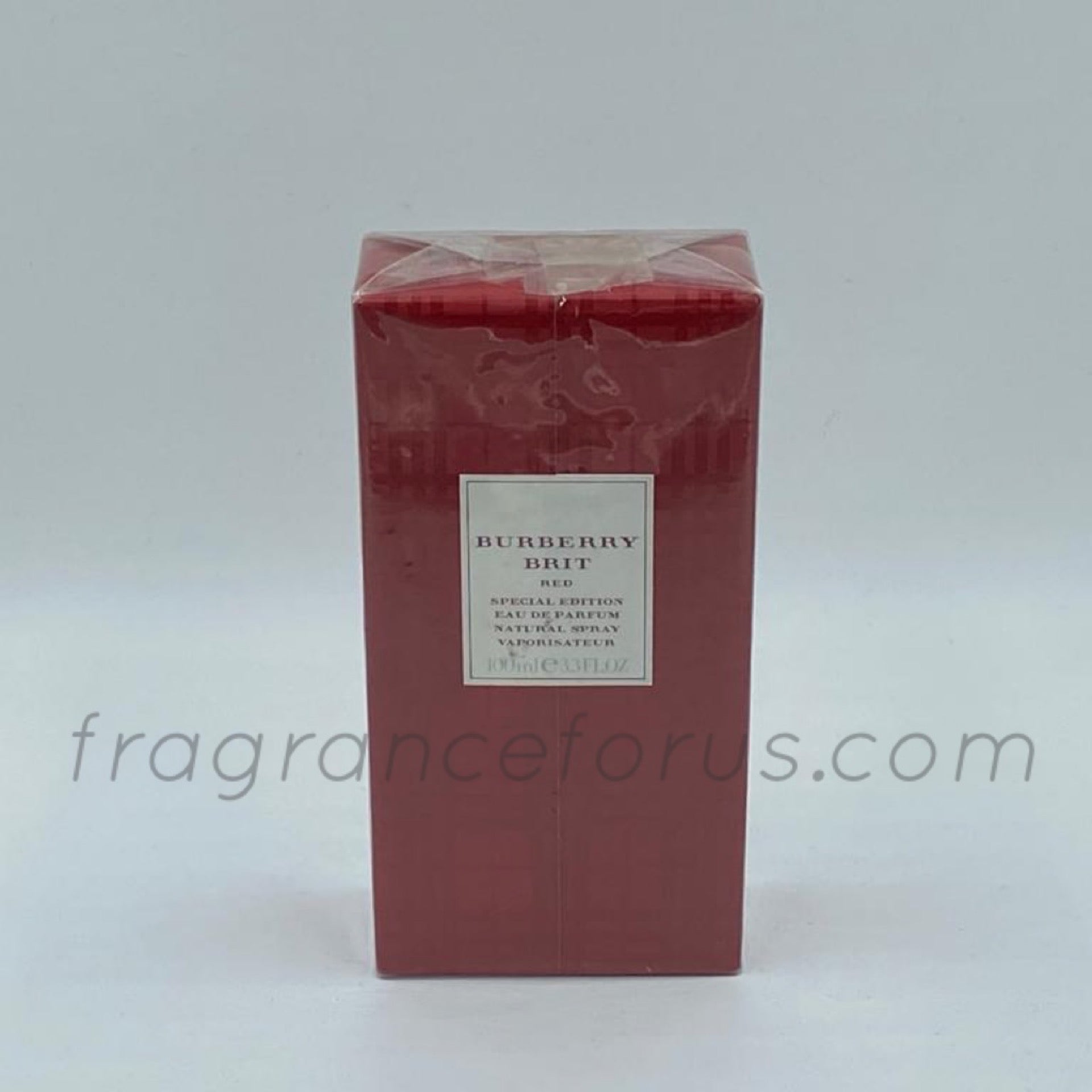 Burberry brit hotsell red special edition